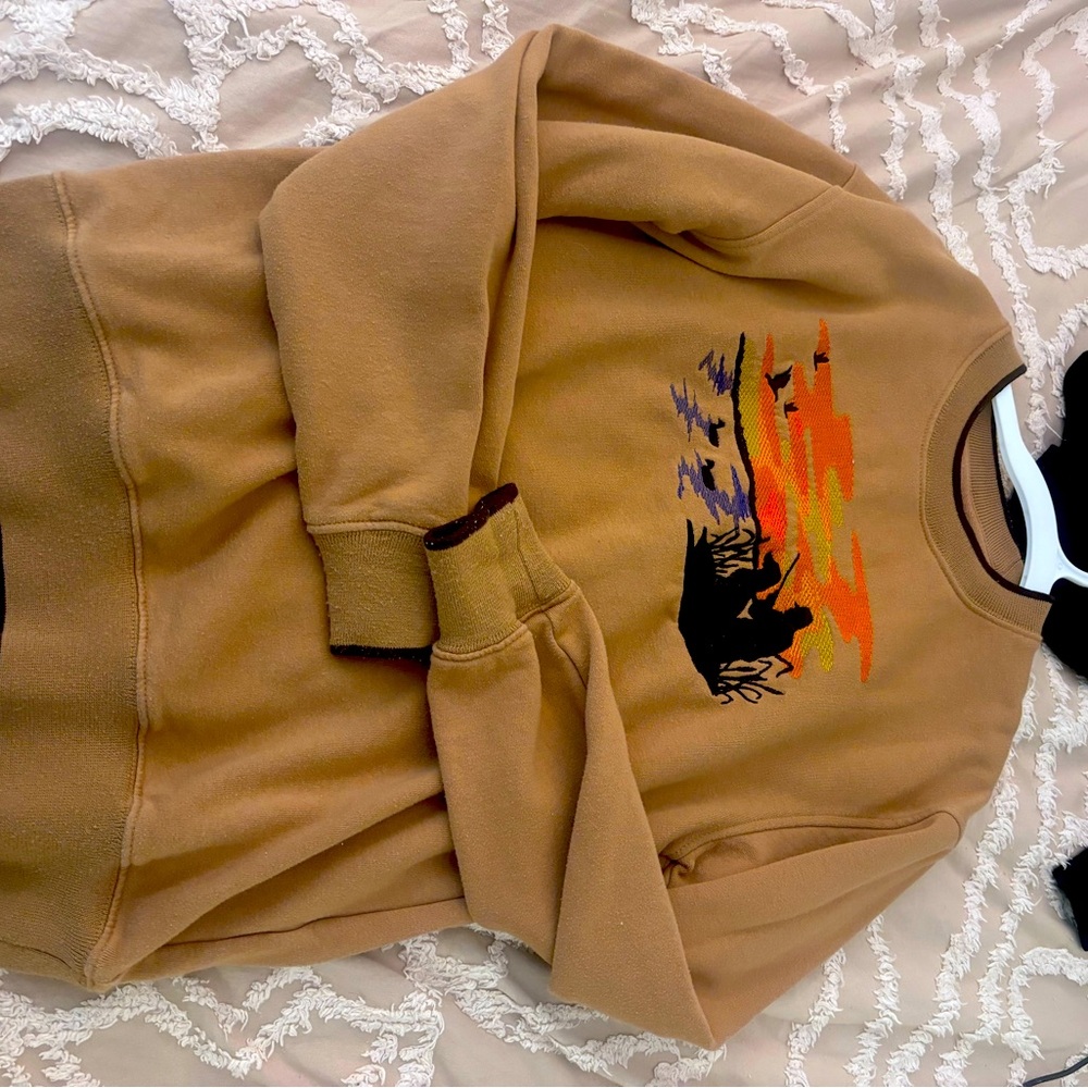 ♥️🌟CLOSET CLEANOUT🌟♥️ brown comfy sweatshirt brand new